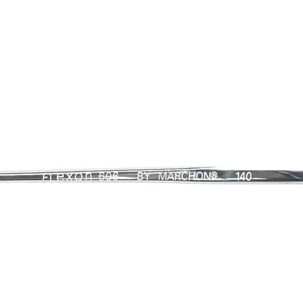 Flexon Eyeglasses Frames 606 LT GUNMETAL Square Half Rim Titanium 54-19-140